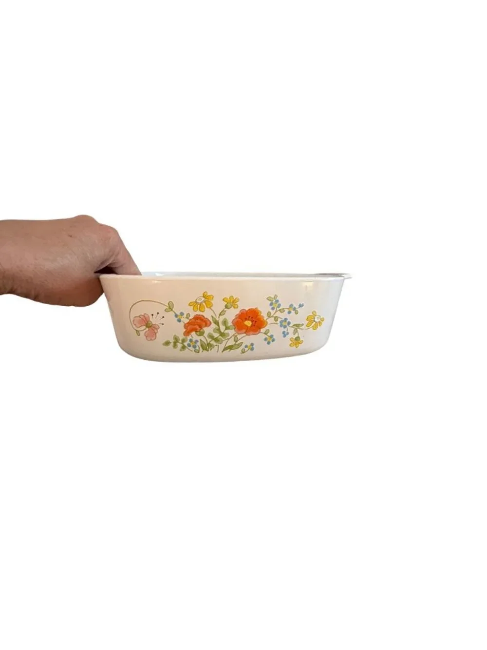 Corning Ware 2 Quart Square Casserole Dish A-2-B With Lid Vintage